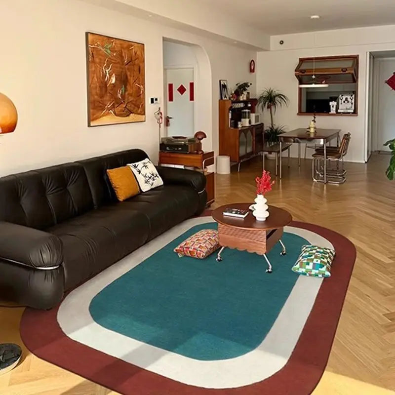 Tapete Nordico e Minimalista Retangular – Moderno, Macio e Lavável