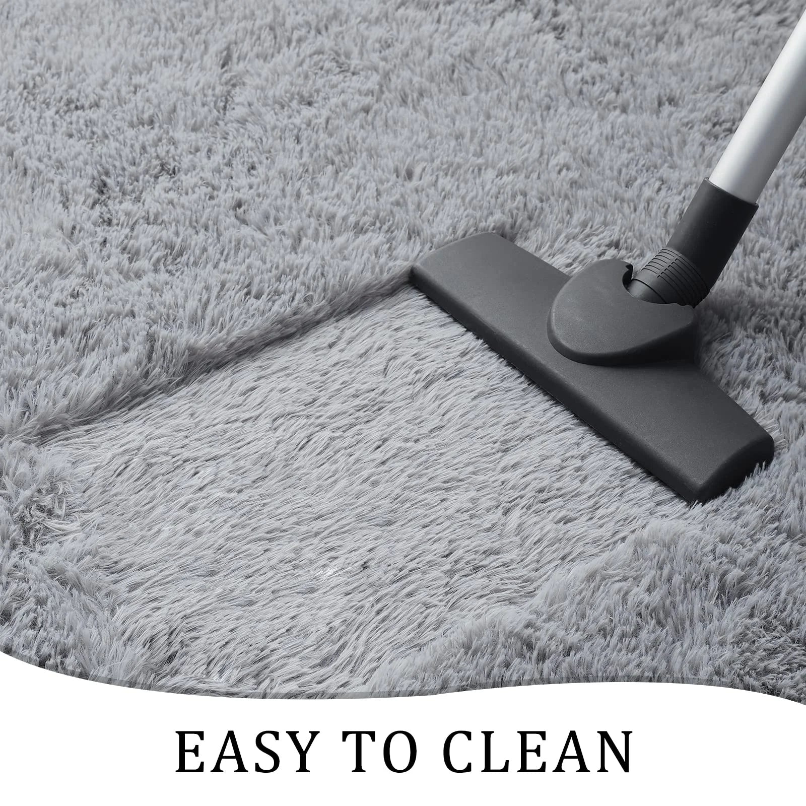 VIKAMA Soft Running Rug, Plush And Fluffy Bedroom And Living Room Carpet, Nursery And Children's Room Floor Mat For Home Decor