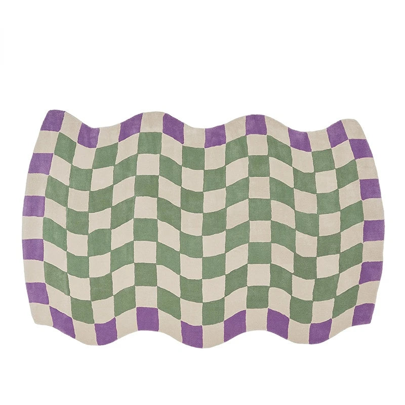 Tapete Moderno Aura Wave – Irregular e Macio