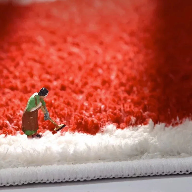 Tapete Colorido Retrô para Sala Savana – Macio e Antiderrapante