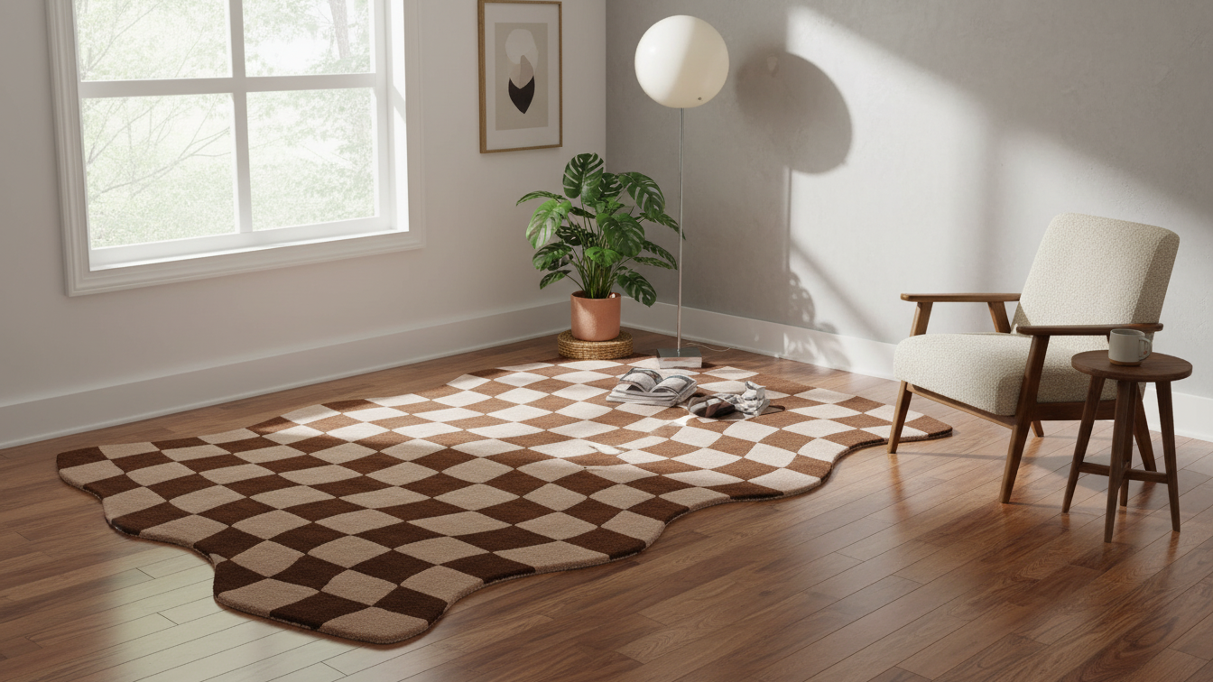 Tapete Moderno Flow Irregular