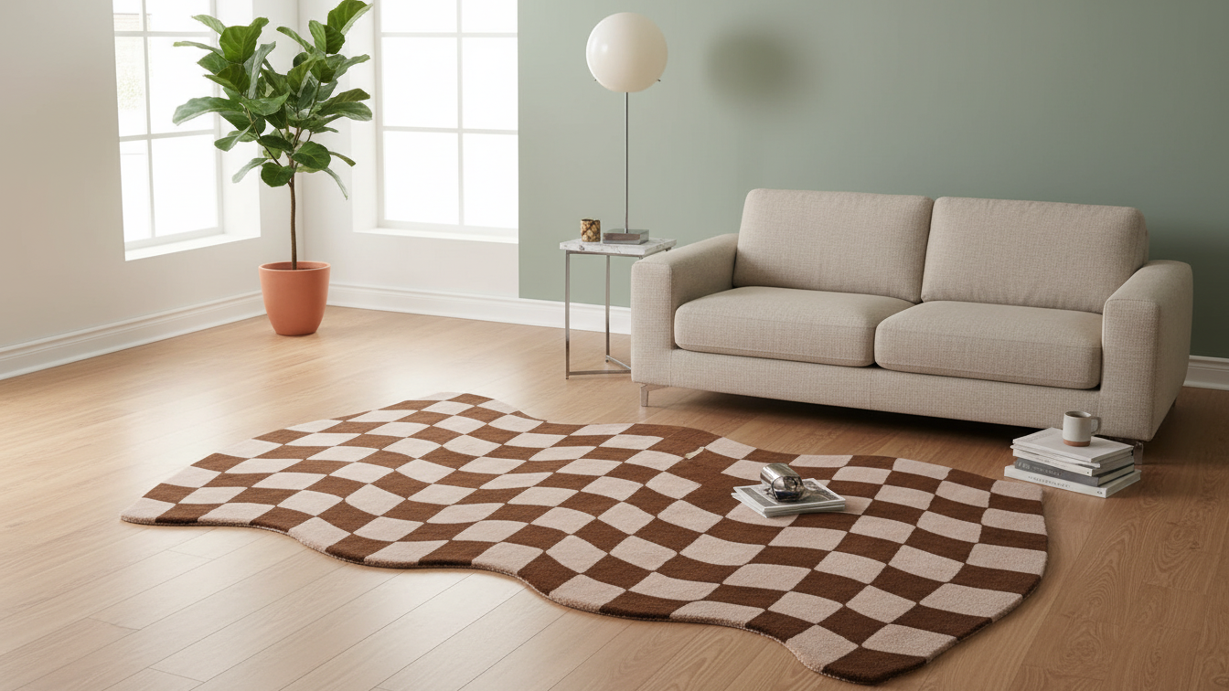 Tapete Moderno Flow Irregular