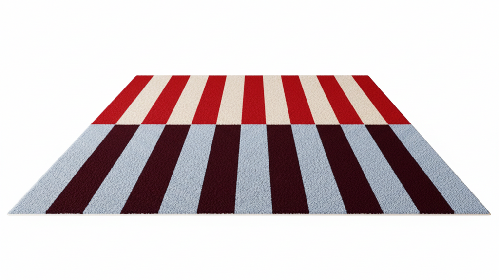 Tapete Colorido Retrô para Sala Savana – Macio e Antiderrapante